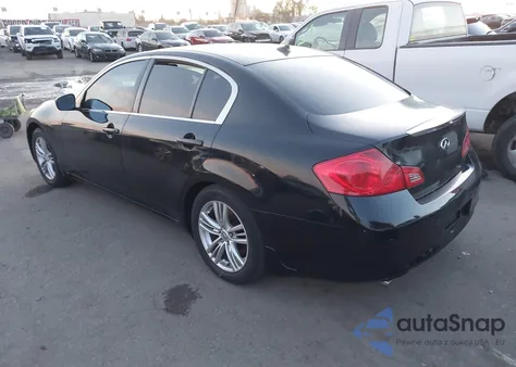 2010 Infiniti G37 Journey from USA, damaged, VIN JN1CV6AP1AM403673